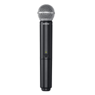 SHURE BLX2SM58-J11 Transmisor Micrófono Vocal de Mano para Sistema Inalámbrico Serie BLX